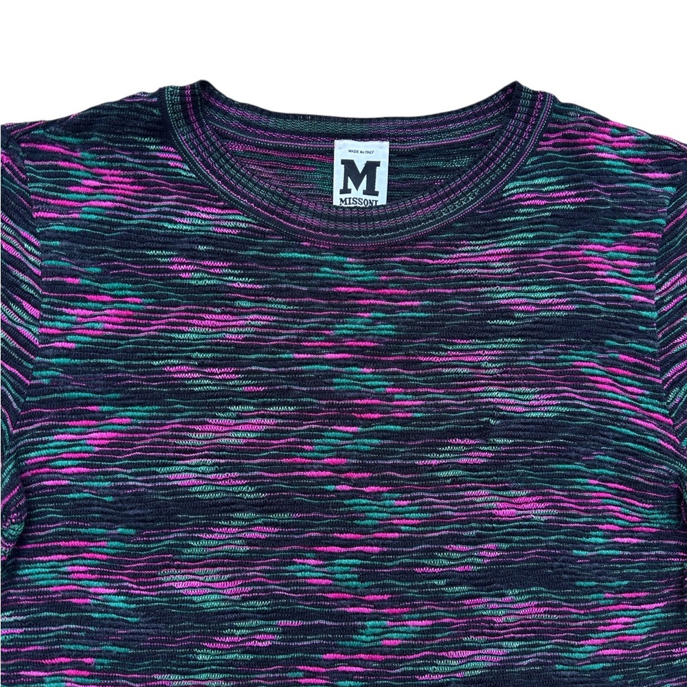Missoni Multi-Color Crewneck Knit Sweater - Picture 3 of 4